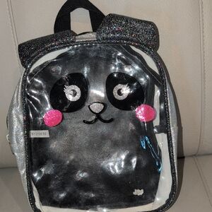 Glittery Panda Kids Backpack